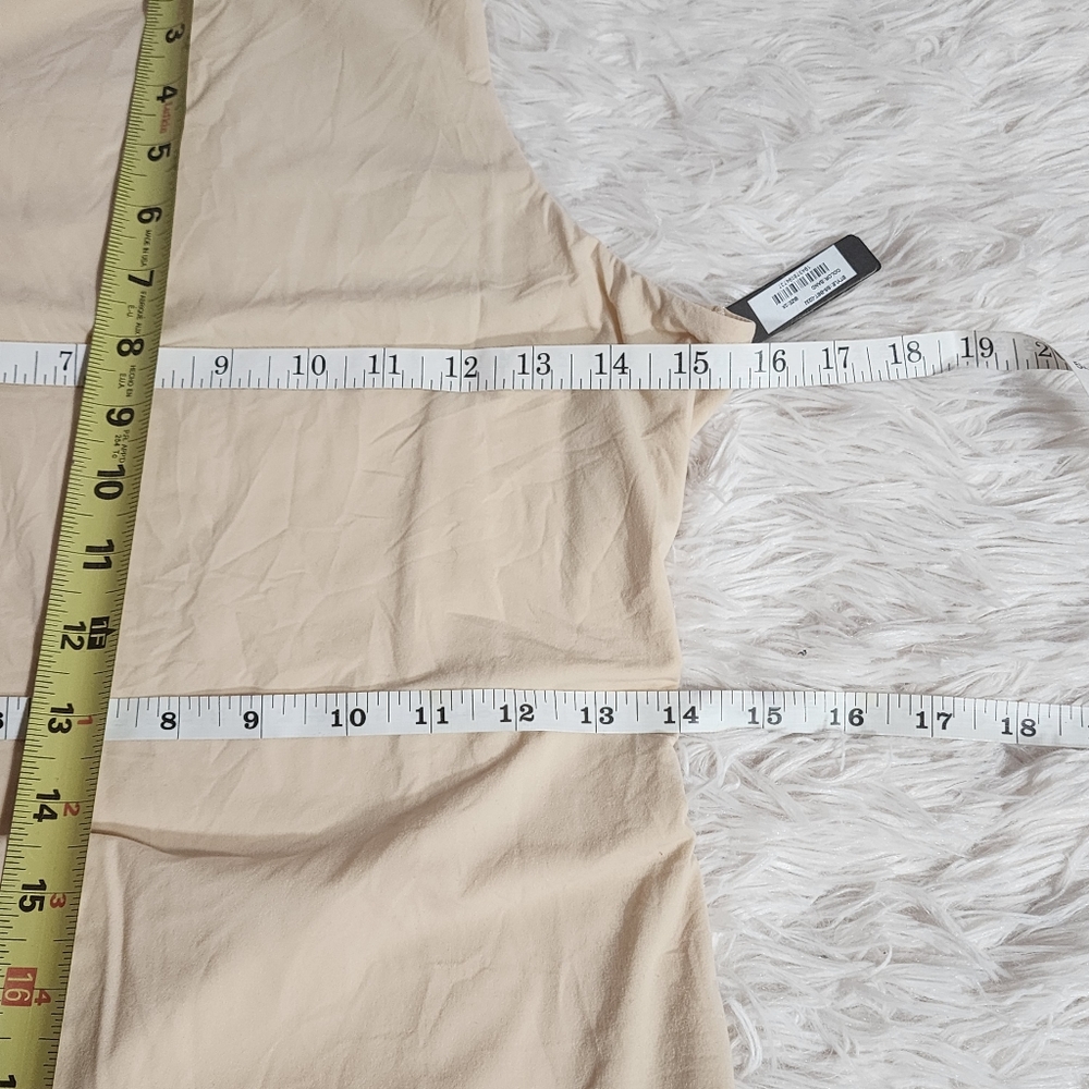 SKIMS FITS EVERYBODY HIGH NECK BODYSUIT/ 2X/ SAND/ NWT - Picture 7 of 11